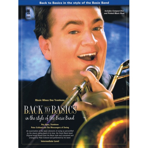 Back To Basics Style Of Basie Trombone Book/CD (Softcover Book/CD)