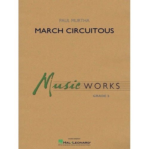 March Circuitous CB2 SC/PTS by Hal Leonard, MusicWorks Grade 2, Duration: 2:40