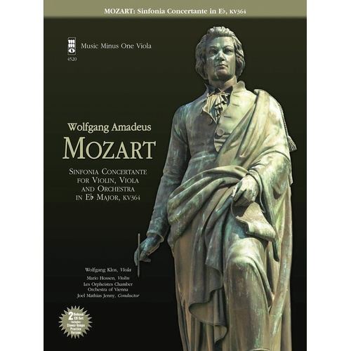 Sinfonia Concertante K364 Viola Book/CD (Softcover Book/CD)