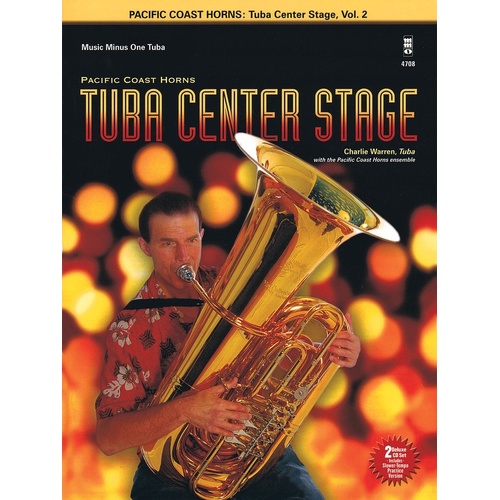 Pacific Coast Horns Tuba Center Stage V2 Book/CD (Softcover Book/CD)