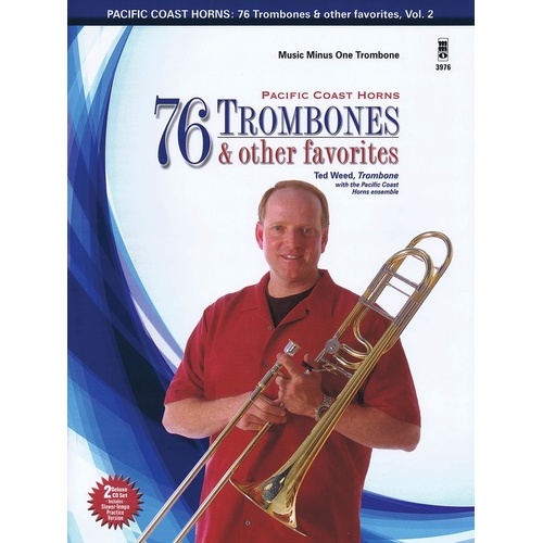Pacific Coast Horns 76 Trombones and Others V2 Trombone Book/CD (Softcover Book/CD)