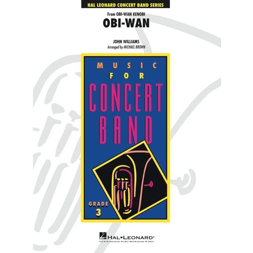 Obi-Wan (from Obi-Wan Kenobi) CB3 SC/PTS by Hal Leonard, Young Concert Band Series