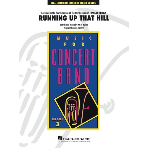 Running Up That Hill (from Stranger Things) Young Concert Band CB3 SC/PTS