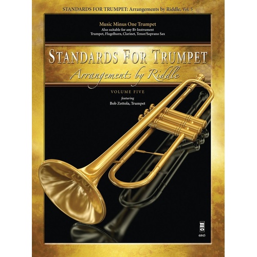 Arr By Riddle Standards For Trumpet Vol 5 Book/CD (Softcover Book/CD)