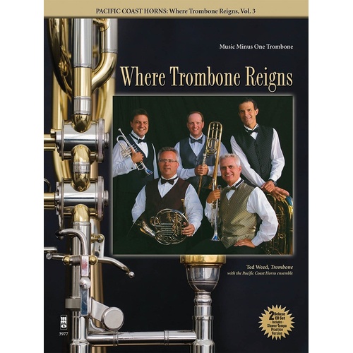 Pacific Coast Horns Where Trombone Reignn V3 Book/CD (Softcover Book/CD)