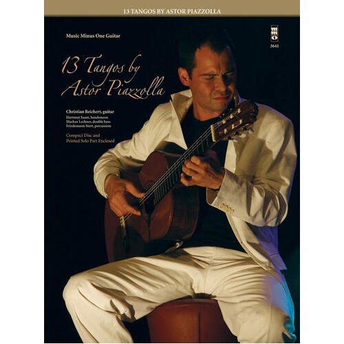13 Tangos By Astor Piazzolla Guitar Book/CD (Softcover Book/CD)
