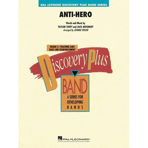 Anti-Hero for Concert Band - Hal Leonard Discovery Plus Series