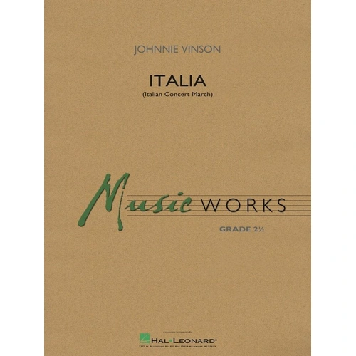 Italia (Italian Concert March) CB2.5 SC/PTS by Hal Leonard