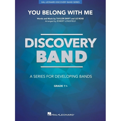 You Belong with Me for Concert Band CB1.5 SC/PTS
