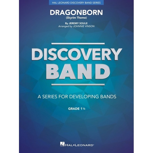 Dragonborn (Skyrim Theme) for Concert Band CB1.5 SC/PTS