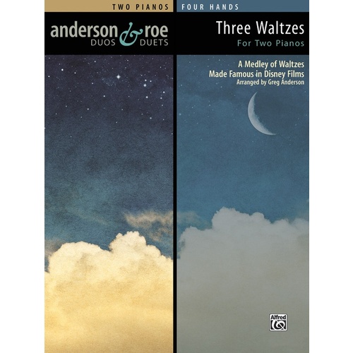 Three Waltzes for Two Pianos Sheet Music