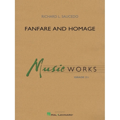 Fanfare and Homage for Concert Band CB2.5 SC/PTS