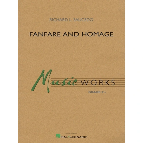 Fanfare and Homage for Concert Band CB2.5 SC/PTS