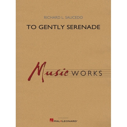 To Gently Serenade for Concert Band CB4 SC/PTS