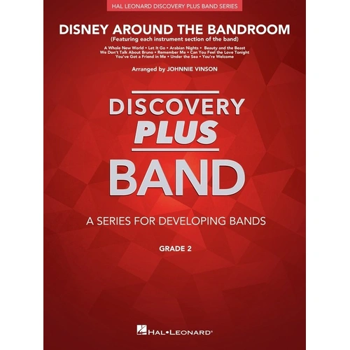 Disney Around the Bandroom for Concert Band CB2 SC/PTS