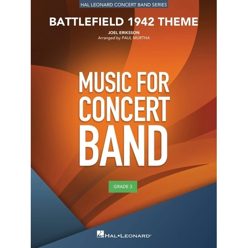 Battlefield 1942 Theme for Concert Band CB3 SC/PTS by Hal Leonard