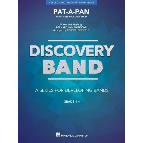 Pat-a-Pan for Concert Band CB1.5 SC/PTS by Hal Leonard