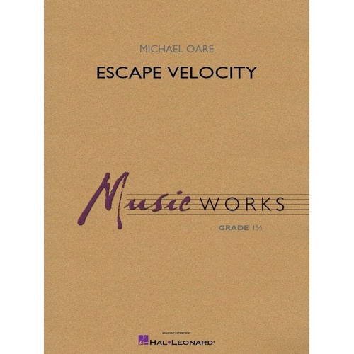 Escape Velocity for Concert Band CB1.5 SC/PTS