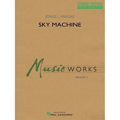 Sky Machine for Concert Band CB3 Hybrid Edition with Printed Score and Digital Parts