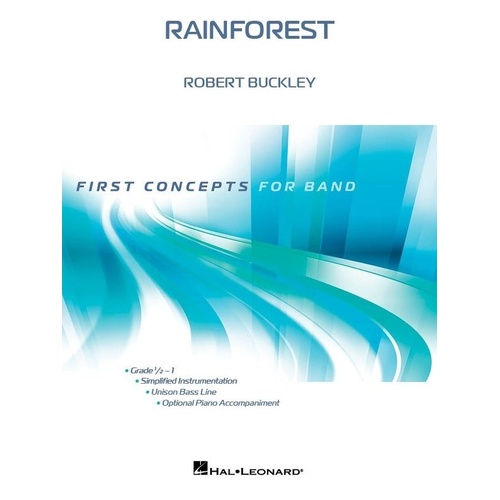 Rainforest for Concert Band CB1 SC/PTS