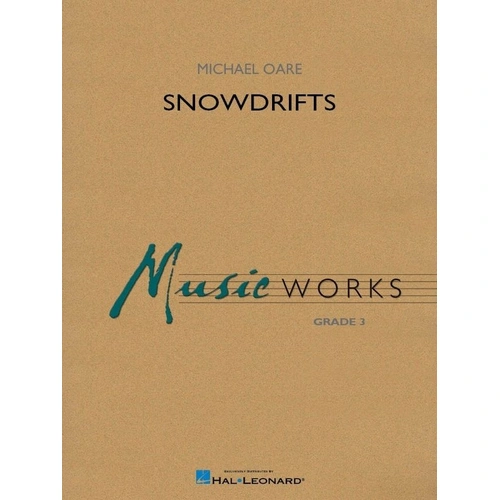 Snowdrifts for Concert Band CB3 SC/PTS by Hal Leonard