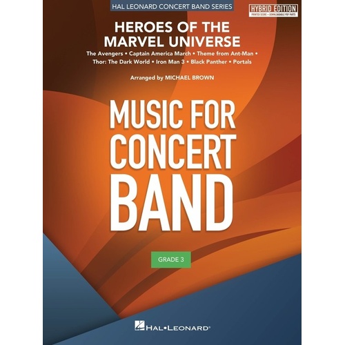 Heroes of the Marvel Universe Band CB3 Hybrid Edition SC/OLM by Michael Brown