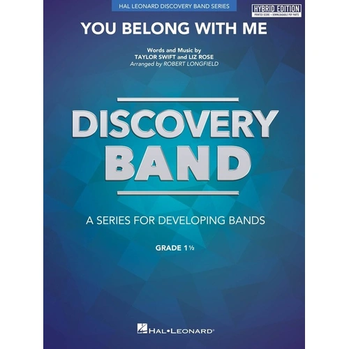You Belong With Me for Concert Band CB1.5 Hybrid Edition