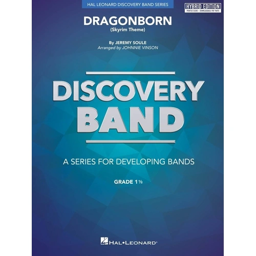 Dragonborn (Skyrim Theme) Concert Band Arrangement by Johnnie Vinson, Hal Leonard