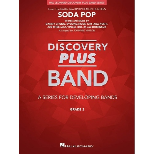 Soda Pop Concert Band Arrangement by Johnnie Vinson, Hal Leonard