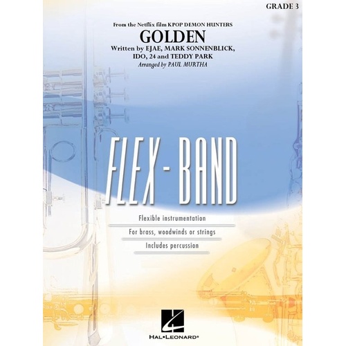 Golden from KPop Demon Hunters for Flexband GR3 SC/PTS