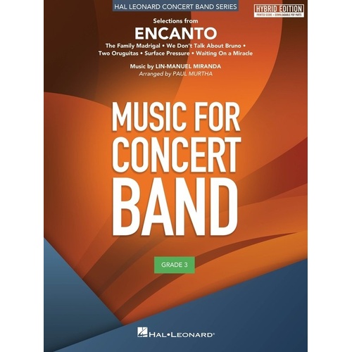 Selections from Encanto Concert Band Hybrid Edition by Hal Leonard