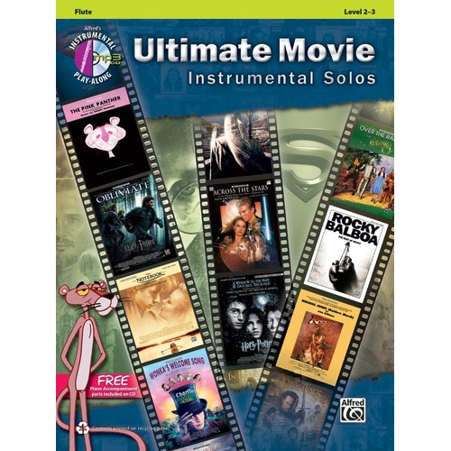 Ultimate Movie Instrumental Solos for Flute Bk/CD