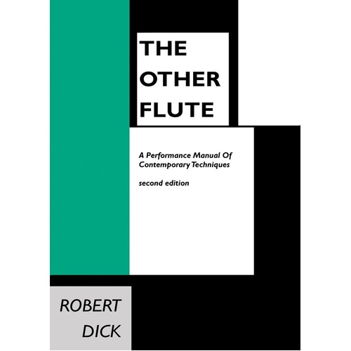 Other Flute Performance Manual Contemp Technique (Softcover Book)