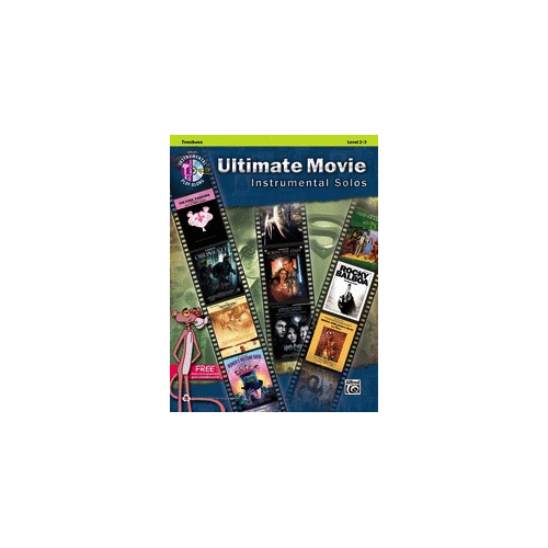 Ultimate Movie Instrumental Solos Trombone Book with MP3 CD