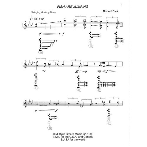 Fish Are Jumping Flute Solo (Softcover Book)