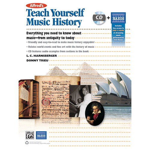 Alfred's Teach Yourself Music History Book and CD - Harnsberger L C; Trieu Donny Alfred 40142