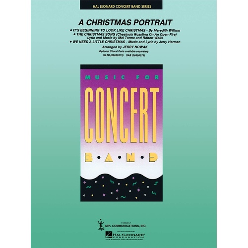 Christmas Portrait Concert Band 4 (Music Score/Parts)