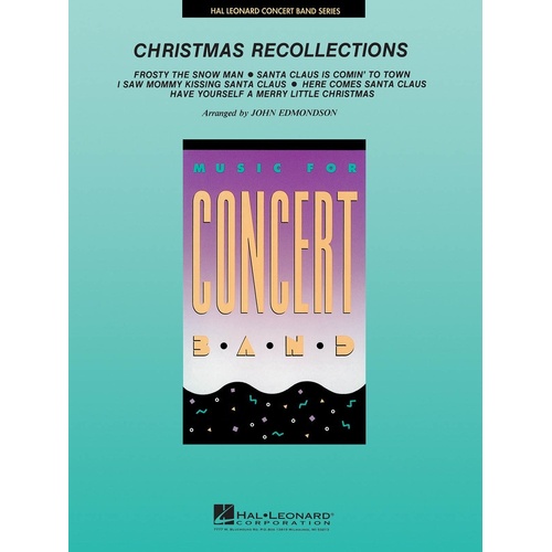 Christmas Recollections Concert Band 4 (Music Score/Parts)