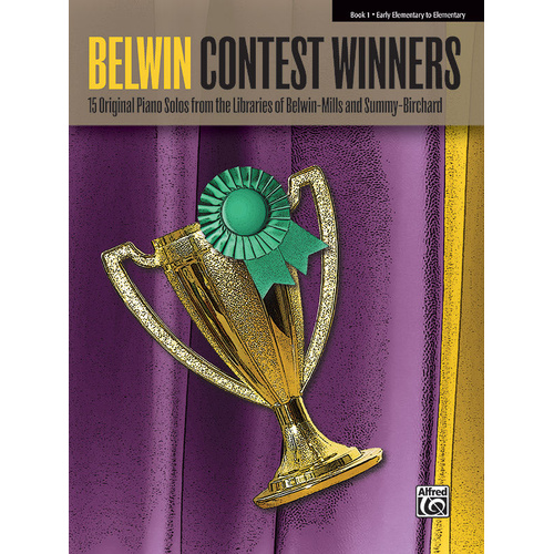 Belwin Contest Winners Book 1 - Piano Sheet Music for Early Elementary Students