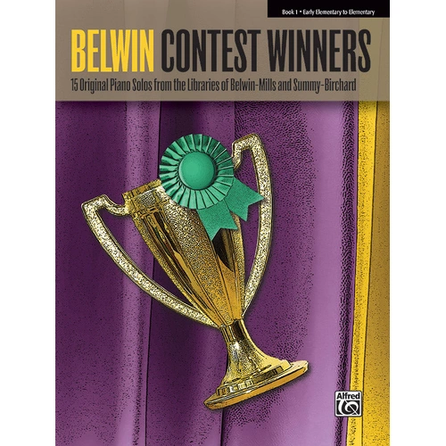 Belwin Contest Winners Piano Sheet Music Book 1