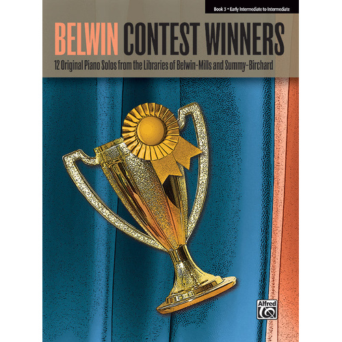 Belwin Contest Winners Book 3 - Piano Sheet Music for Early Intermediate to Intermediate Students