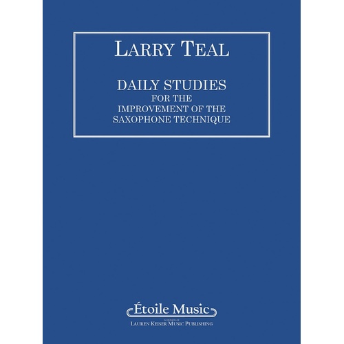 Daily Studies For Saxophone (Softcover Book)