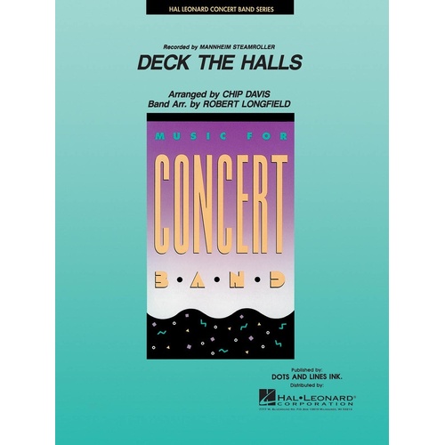 Deck The Halls Concert Band 4 (Music Score/Parts)