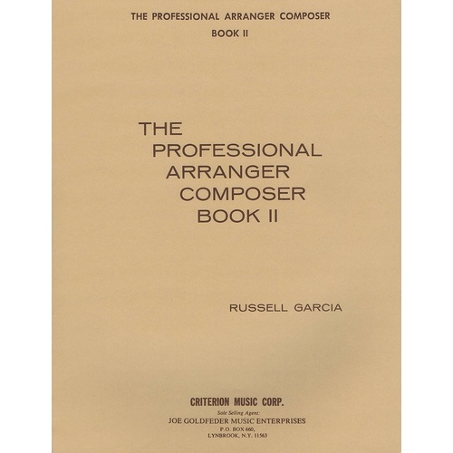 Professional Arranger Composer Book 2 (Softcover Book/CD)