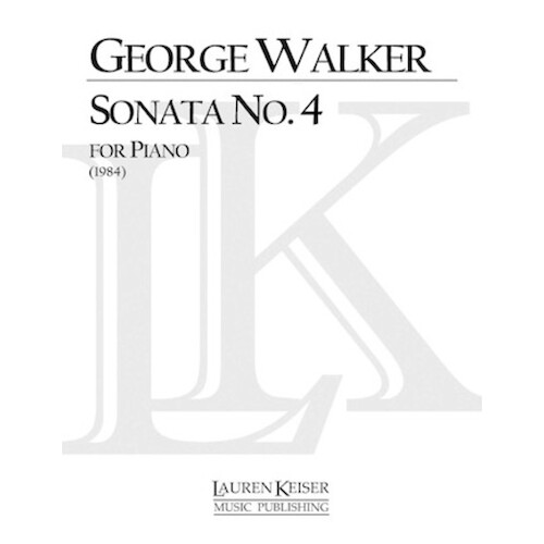 Walker - Sonata No 4 For Piano (Pod)