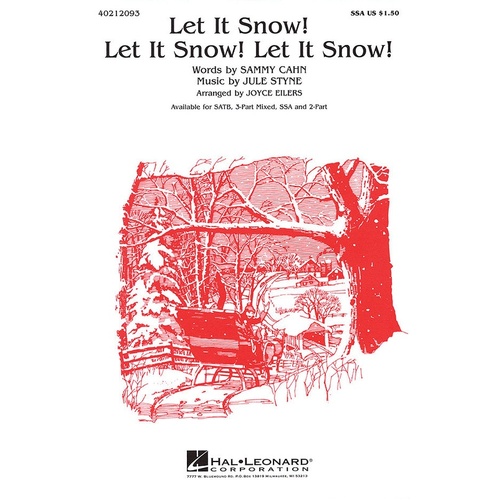 Let It Snow Let It Snow SATB (Octavo)