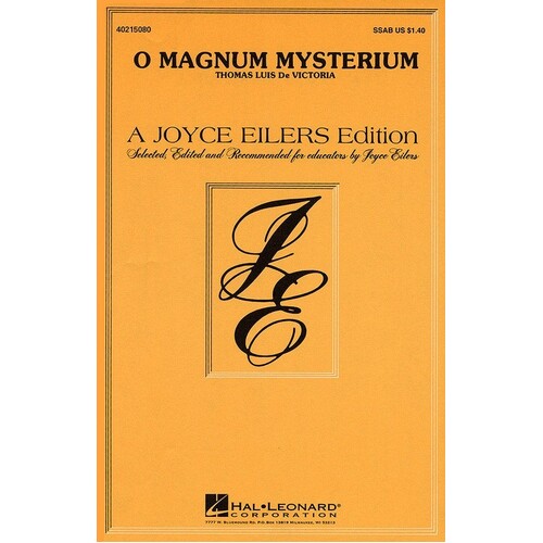 O Magnum Mysterium Unacc SSAb