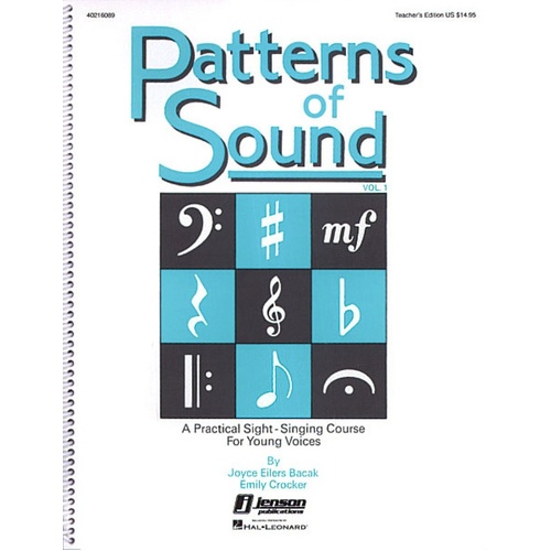 Patterns Of Sound Vol 1 Perf/Accomp Cass (CD Only)
