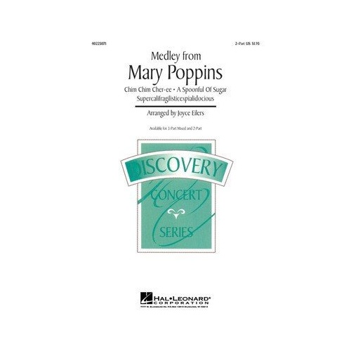 Mary Poppins Medley 3-Part Mixed Choir Arrangement by Hal Leonard