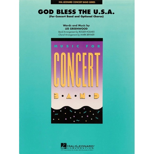 God Bless USA Concert Band 4 (Music Score/Parts)